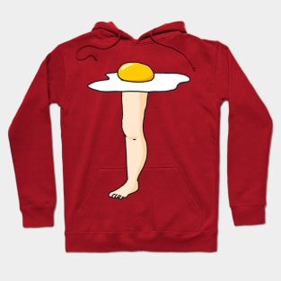 Leggy Funny Egg Meme Hoodie